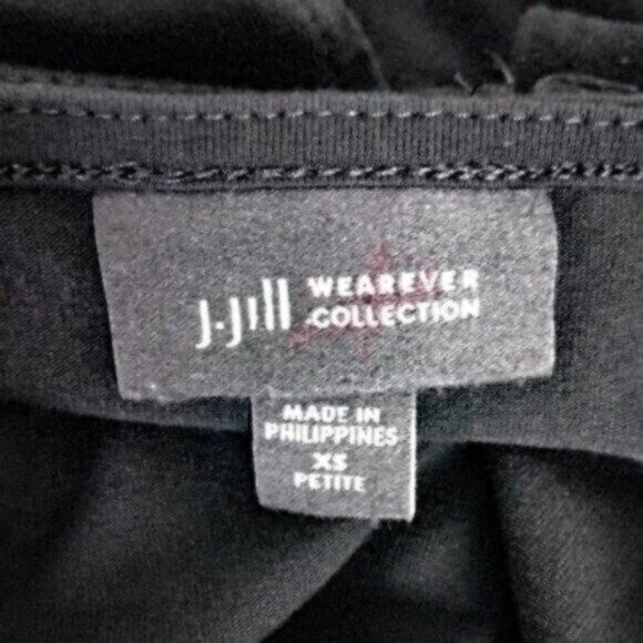 J Jill Layered Sleeveless Keyhole Back Dress Size XS - Picture 4 of 8